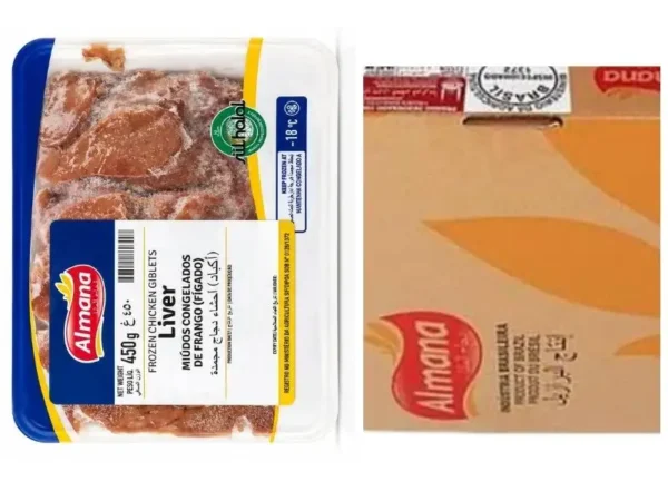 Frozen Chicken Liver Al Mana brand suppliers in GCC