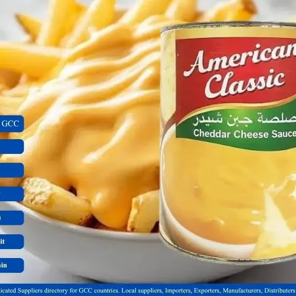 American Classic brand Cheddar Cheese Sauce 3 Liters Tin suppliers in GCC