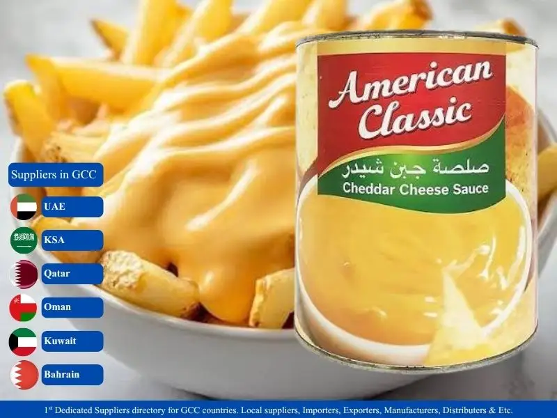 American Classic brand Cheddar Cheese Sauce 3 Liters Tin suppliers in GCC