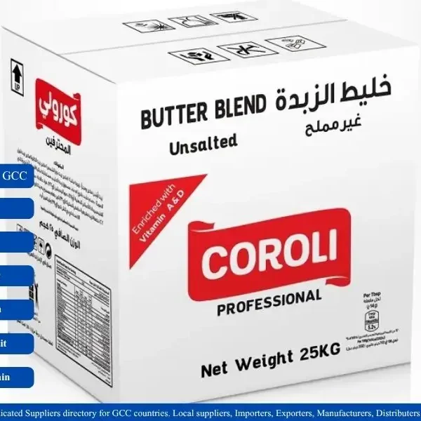 Coroli brand Blend butter 25 kg block suppliers in GCC